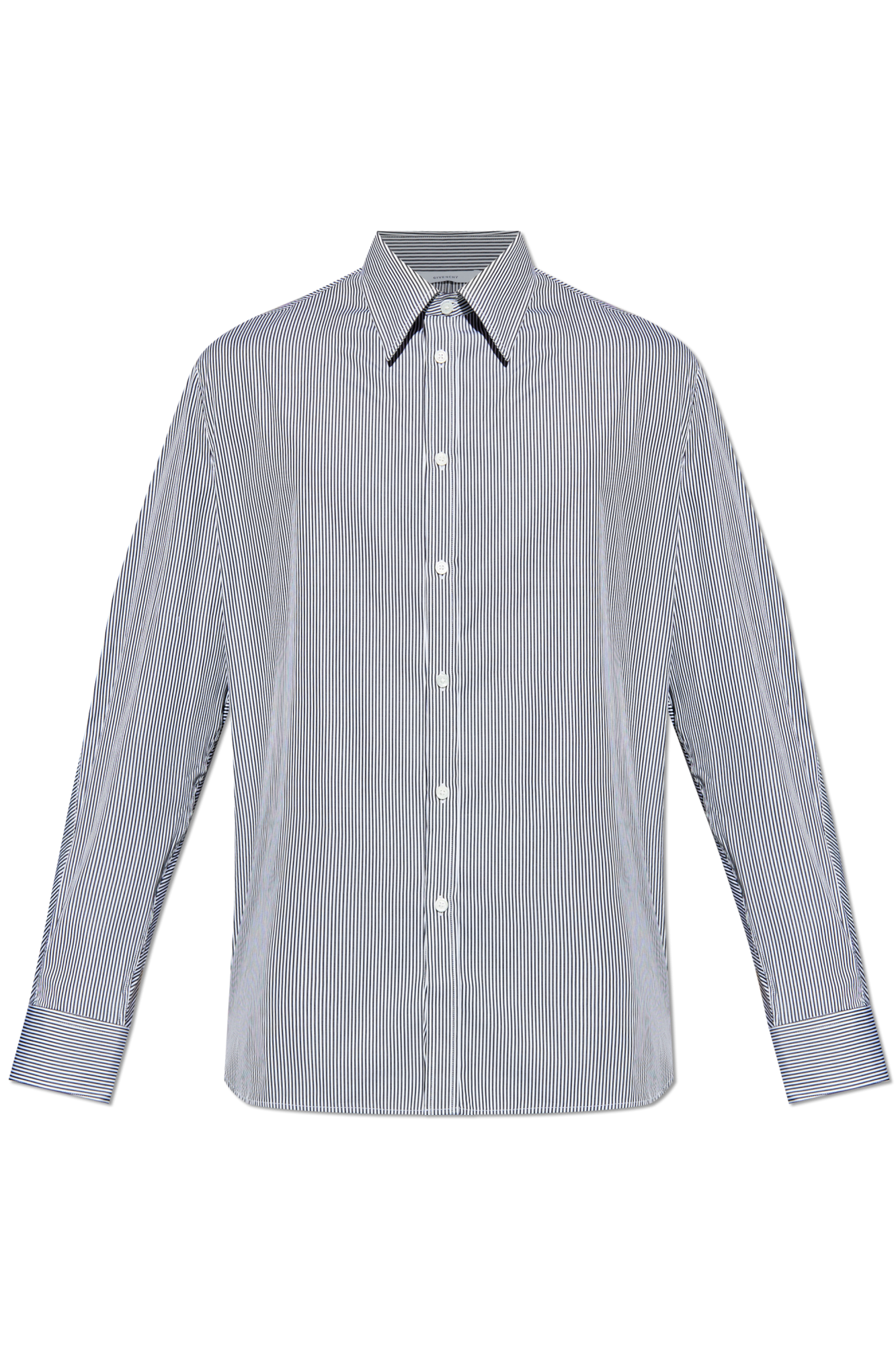 GIVENNCHYシャツ Givenchy zip-up Cotton Shirt | Black | FARFETCH